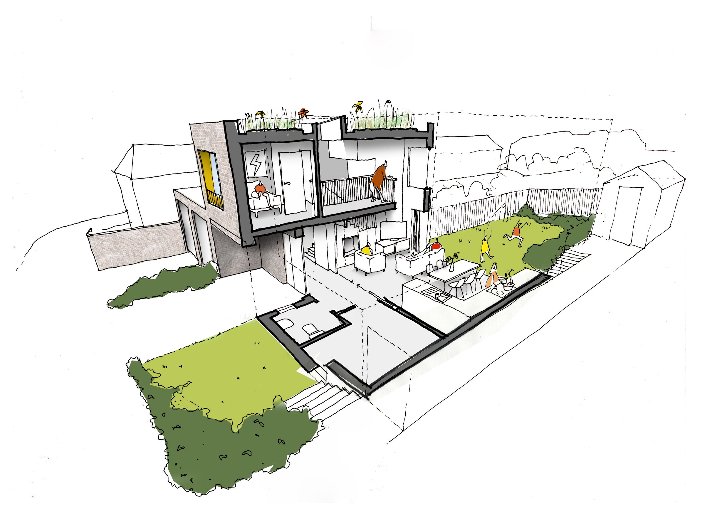 Rotherfield Crescent perspective