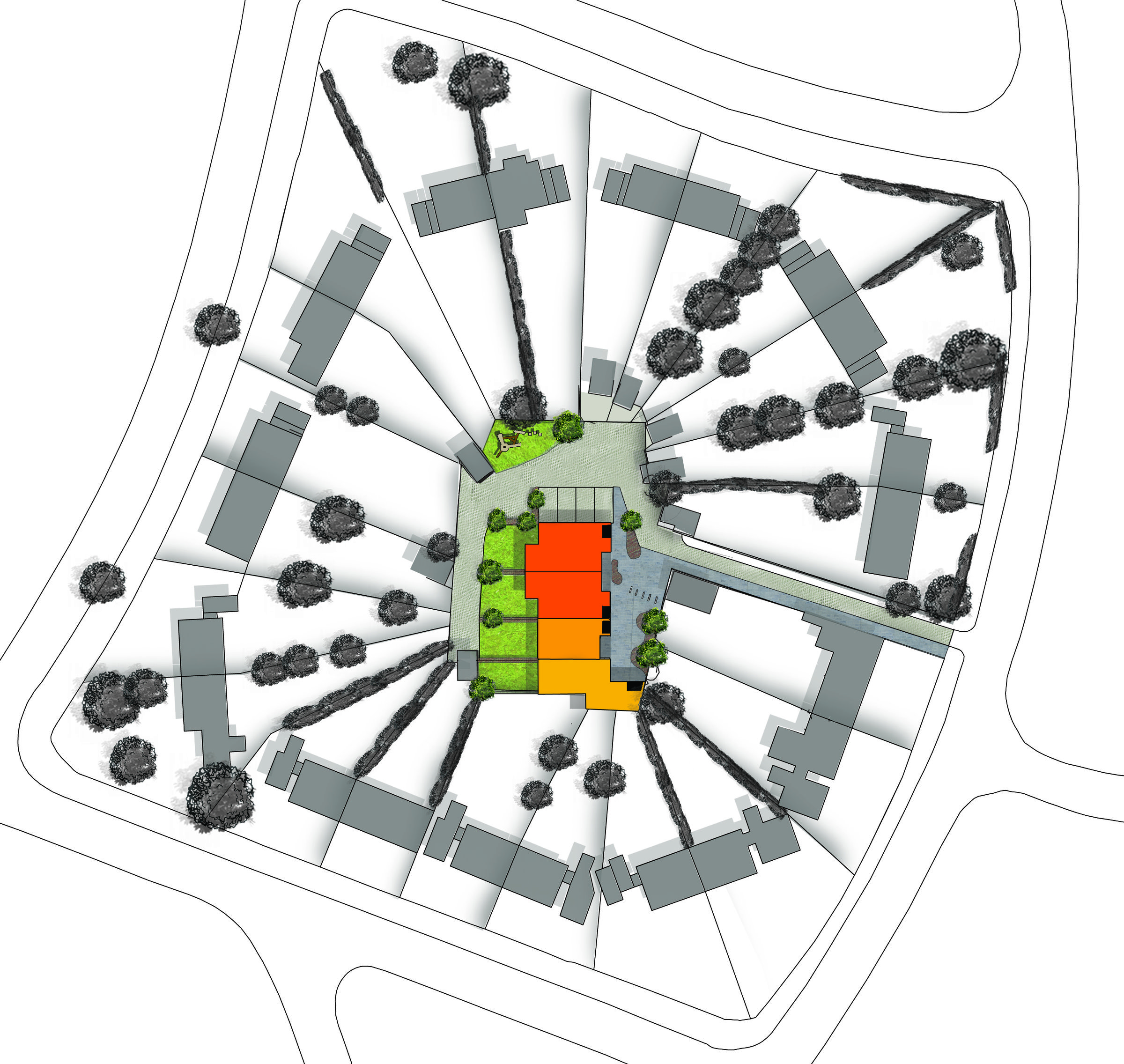Rotherfield Crescent siteplan